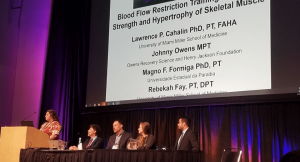 Pesquisa da UEPB sobre treinamento físico com restrição de fluxo sanguíneo é destaque em congresso nos EUA