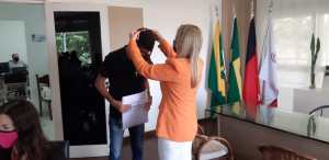 Reitora recebe estudantes e entrega medalhas aos atletas vencedores dos Jogos Universitários Paraibanos