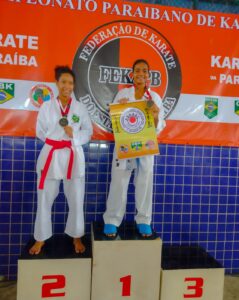 Estudantes dos cursos de Educação Física e Direito conquistam medalhas no Campeonato Paraibano de Karate