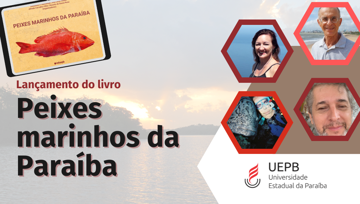 Livro lançado pela EDUEPB reúne informações sobre espécies de peixes encontradas na Paraíba